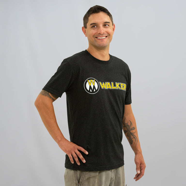Black Heather Triblend Tee