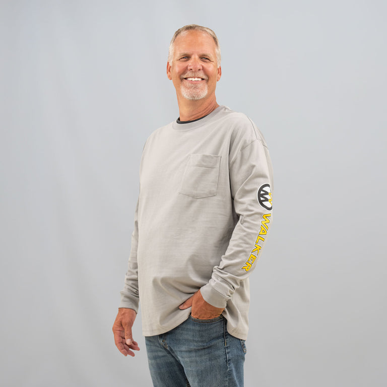 Heavyweight Long Sleeve Pocket Tee