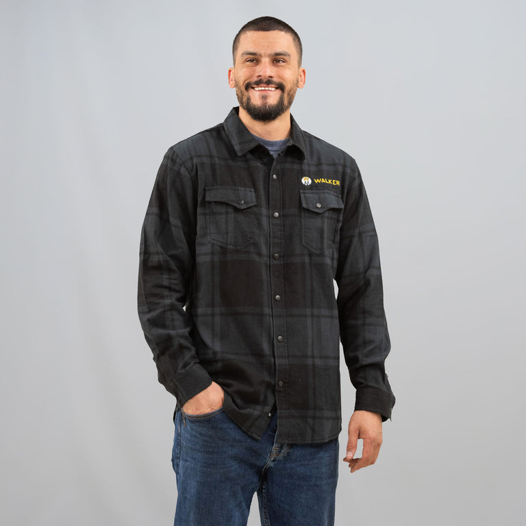 Snap Front Flannel